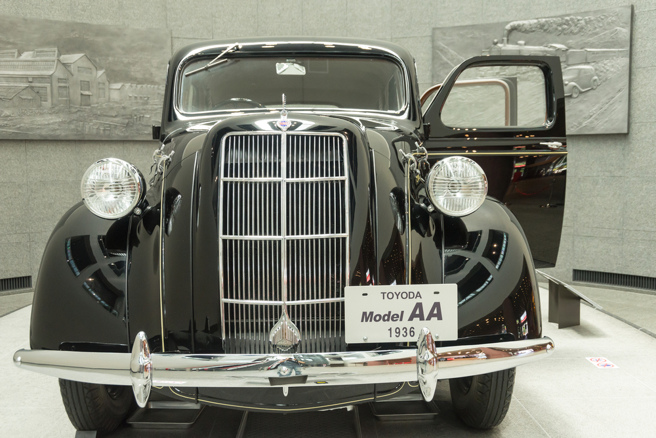 1936年丰田生产的AA型轿车。（图/达志影像/shutterstock）

