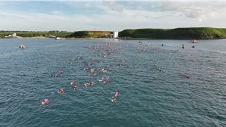 延續22年歷史 逾1600名挑戰者泳渡澎湖灣