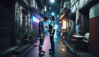 醉男暗巷騷擾單身女子　遇到制服女警瞬間酒醒！被罰寫「悔過書」