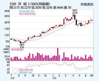 祥碩 新品效應發酵