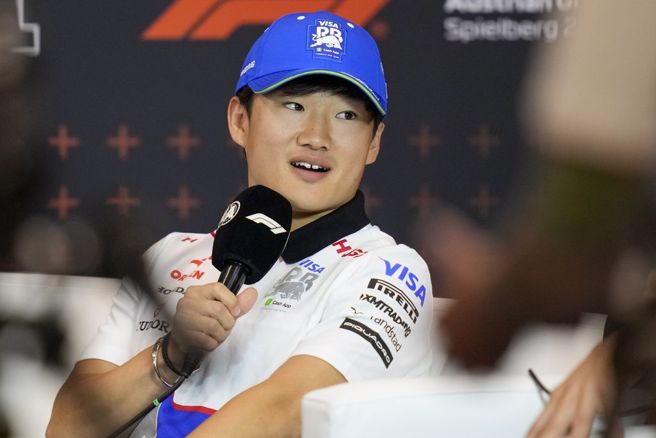 日本赛车手角田裕毅（美联社资料照）