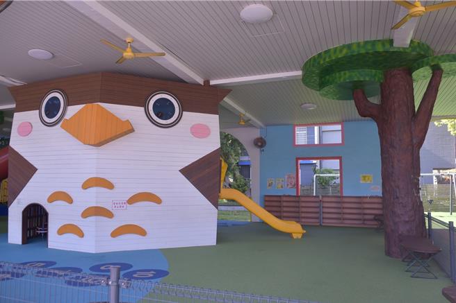 花蓮市進豐生活園區的貓頭鷹公園，2年前啟用後便受到大小朋友喜愛，市公所考量暑假期間使用人數大幅增加，7月1日至5日將休園展開設施養護及環境消毒工作，預計7月6日重新開放。（花蓮市公所提供／羅亦晽花蓮傳真）