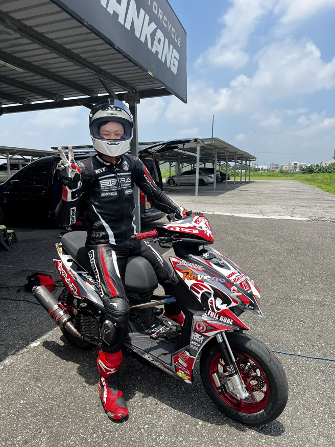 「台灣最速選手」黃晧傷癒復出。（TSR提供）