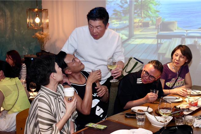 林俊逸感谢曾国城现身力挺。（媒体栈提供）