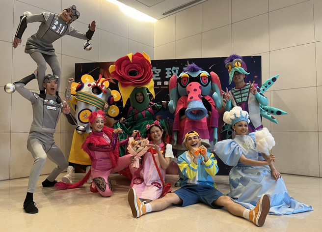 第一出由AI原创的亲子音乐剧本《时空玫瑰》，今天（6/30）下午口碑场气势登场。（图／富瑜文教基金会提供）