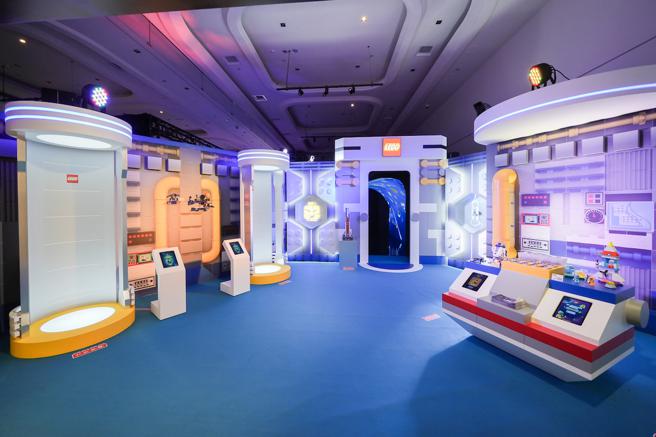新光三越台北南西店「樂高星際探險」沉浸式太空冒險主題活動，於6月28日至7月21日登場。（樂高提供）