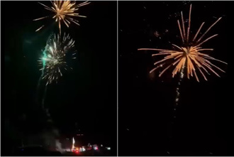 扯爆！夜遊合歡山暗空公園「爽放煙火」警方要查了