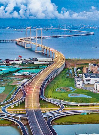 深圳中山跨海通道 促大灣區一體化