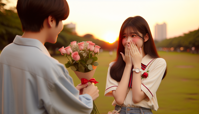 巨蟹座、双鱼座和牡羊座7月的桃花运旺，其中双鱼座有机会在旅行时遇到美好的邂逅。（示意图／AI生成图）