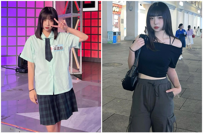 曾上过吴宗宪《综艺大热门》的高中生正妹吴孟庭，日前车祸不幸丧命。（图／_mt113  IG）