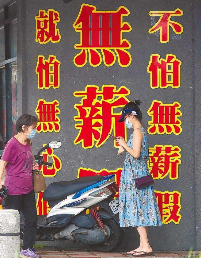 勞動部最新統計，全國共272家、4685人實施減班休息（無薪假），人數是近3年來新低。（本報資料照片）