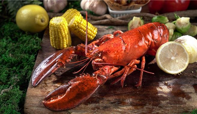 「茶苑加拿大活龙虾单人套餐券」，每张1899元，可享用加拿大活龙虾及多道经典料理。（云朗观光提供／粘耿豪台北传真）