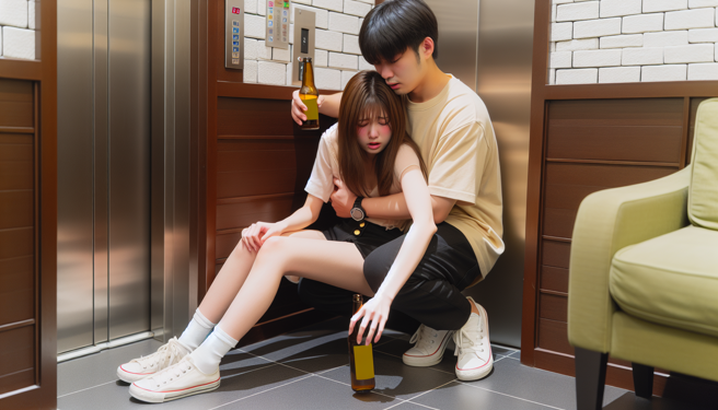 新加坡一名38岁的日籍髮型师Kita Ikko，在醉酒后将同样买醉的20岁女大学生强行带回住处，并对其进行性侵和强暴，还录下整个过程。（示意图、与本案无关／AI生成）