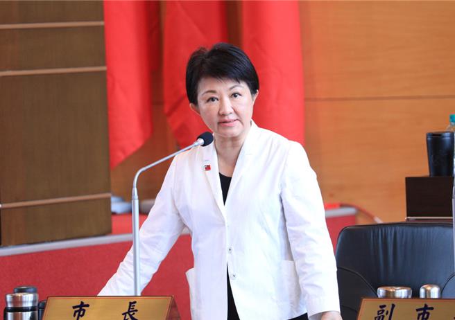 台中市长卢秀燕日前在议会曾说要「赶进度」，知情人士也坦言下半年预计安排不只一场出访行程。（资料照片）