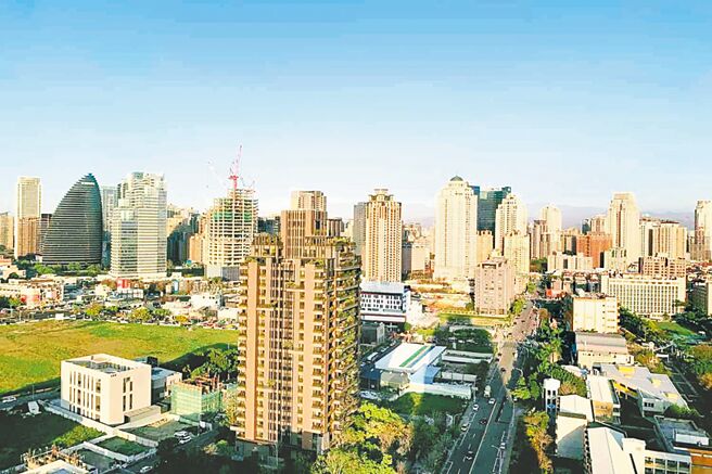 台中市單元二重劃區因緊鄰七期，以雙核心、共伴效應模式發展，豪宅、豪墅聚落的地位已然確立。圖／曾麗芳