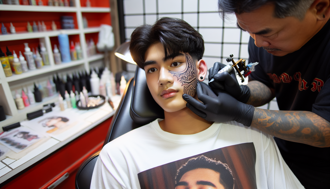 14歲屁孩「全臉刺青」2年就後悔了：找不到工作