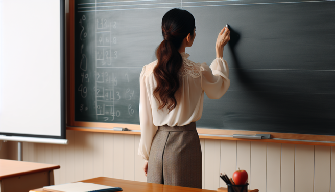 泰國一名小學的女實習老師在上課時，露出內褲、偷開直播，事情曝光後校方急忙停止她的實習培訓。（示意圖／AI生成圖）