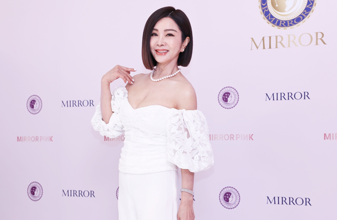 陳美鳳被封「全台最美麗的歐巴桑」。（圖／中時資料照）