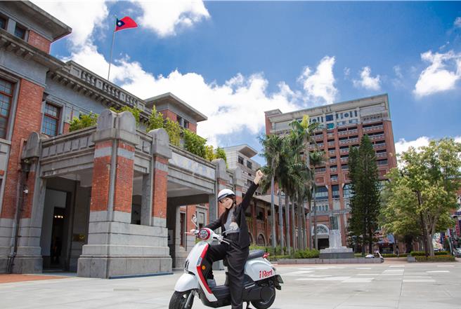新竹市长高虹安2日宣布，7月10日起iRent（和云行动服务公司）共享机车也将正式进驻竹市。（新竹市政府提供／陈育贤新竹传真）