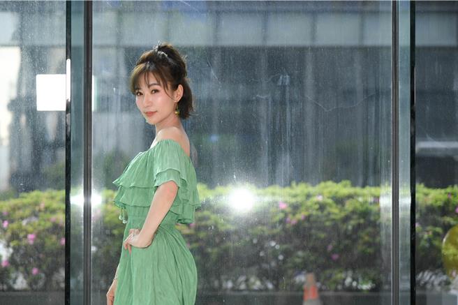 羅巧倫分享拍戲職災。（三立提供）