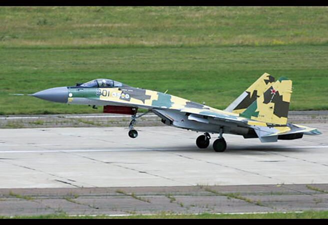 苏恺35S战机（Sukhoi Su-35）。（摘自Sukhoi Company官网）