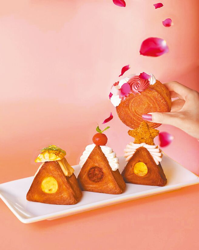 新光三越台北南西店即日起至7月15日，推出桃園人氣可頌「chubby doo」快閃。（新光三越提供）