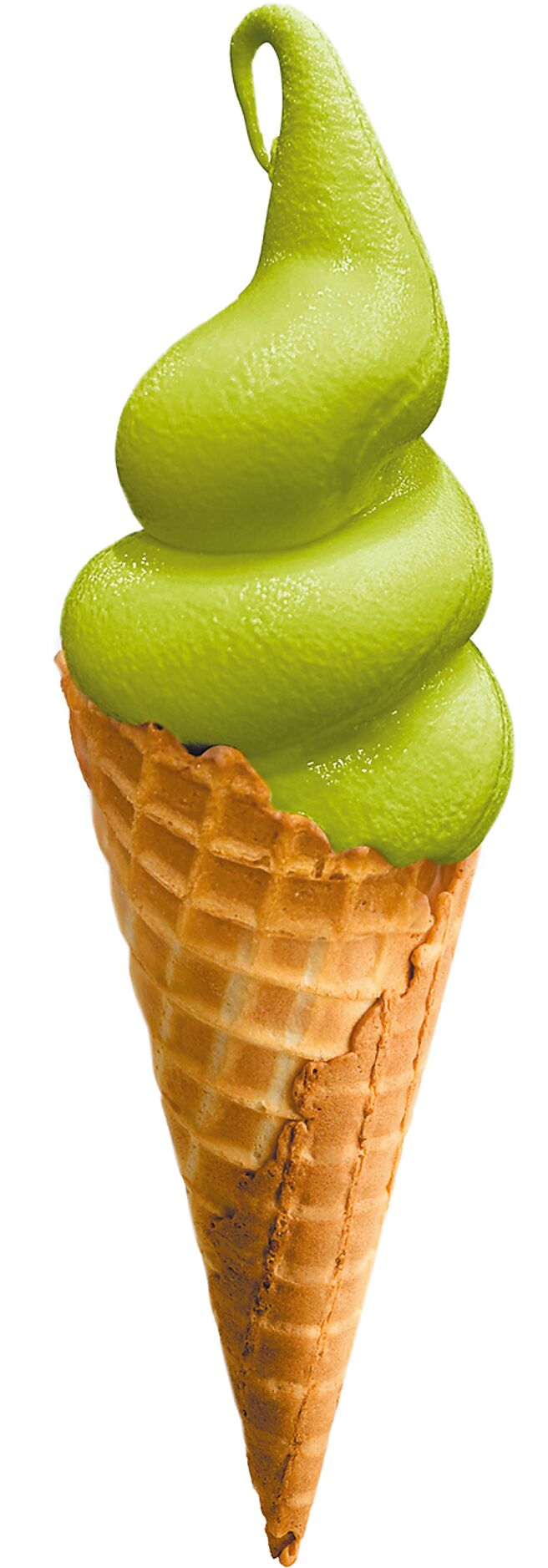 板橋大遠百北海道展，日本天皇盃大賞增田剛巳抹茶風味霜淇淋，80元。（遠百提供）