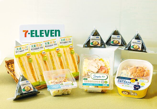 7-11 Simple Fit以热量低于500大卡的清爽新品勾起夏日食欲。（7-11提供）