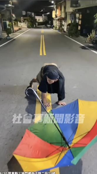 扯！屏東醉男街頭亂舞   跳入洗衣店「上半身塞洗衣機」恐受罰