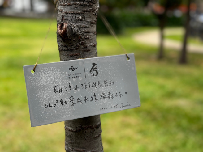 雲品溫泉酒店首創住房負碳排方案，透過購買碳權抵銷旅人於飯店住房的碳足跡，現在更加碼為響應的旅客在花蓮山區種下樹苗。(圖/雲品國際酒店股份有限公司提供)