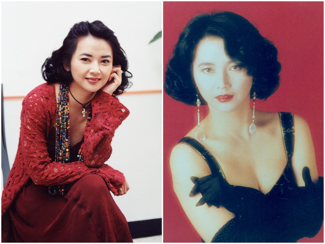 胡慧中和胡因梦（胡茵梦）、周丹薇、林青霞曾被列为「台湾四大美女」（图／IG@audreyjasmine_hkc）