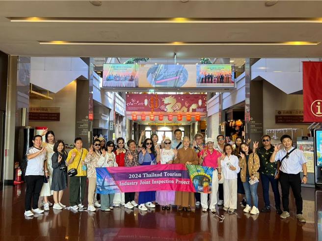 泰国踩线团近期参访佛光山佛陀纪念馆。（高市观光局提供）