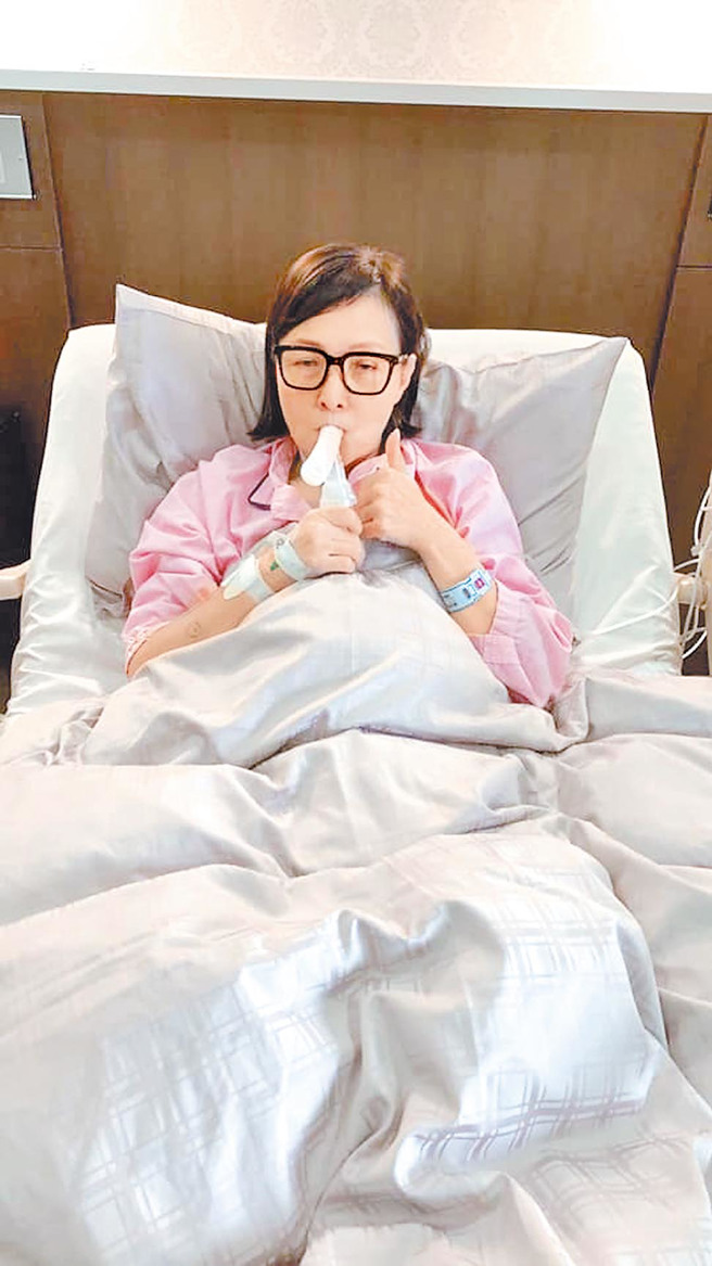 宝妈于2019年罹患肺腺癌后，在社群分享自己的抗癌经过。 （图／中时资料照）
