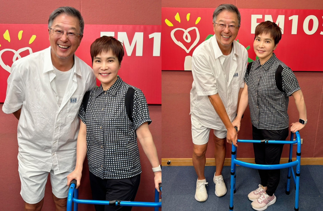 王伟忠和李艷秋认识快50年。（图／中广提供）