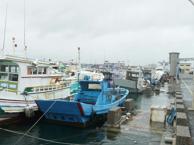图为澎湖渔港的大小渔船。（中时资料照）