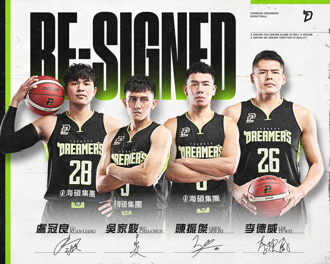 篮球》巩固团队文化 梦想家续约4球员
