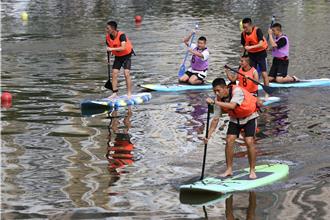 高雄水域運動推廣有成 SUP賽人數4年成長3倍
