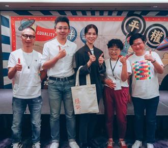 三料影后謝盈萱講座再加1 獲頒「平權最佳貢獻獎」