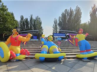 京台青年生活節登場  Q版電音三太子化身代言人