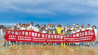 中信金董事 投入海草床復育行動