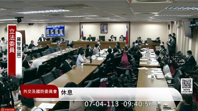 國民黨立委羅智強痛批，委員會主席王定宇自己的本業都不顧，外交國防都不用監督了？（摘自立院直播）