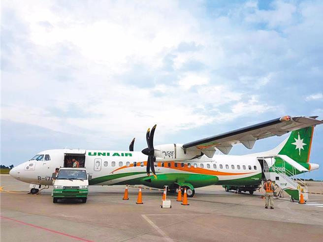 中共軍用無人機2日上午飛越馬祖南竿機場，並在機場周邊空域盤旋20分鐘，嚴重影響飛安。( 圖非受影響航班/示意圖/中時資料照 )