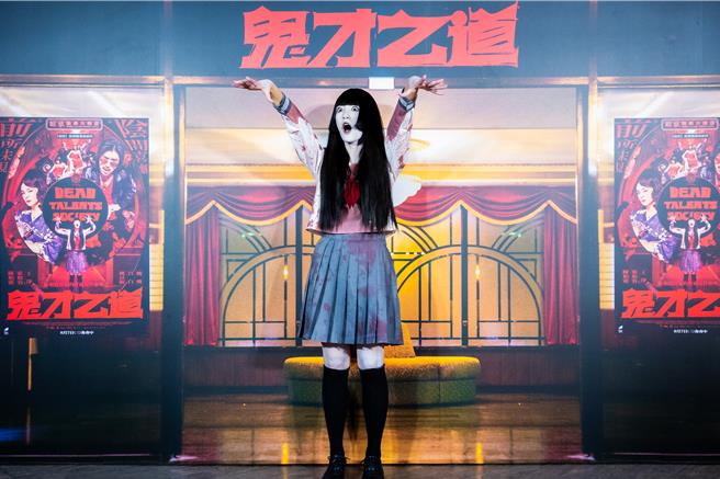 王淨在片中飾演菜鳥鬼同學，透露片尾那場奔跑戲拍得相當辛苦。（牽猴子提供）