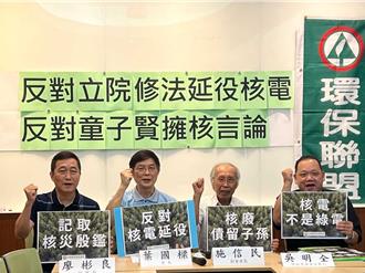 立院下週排審核電延役  環團嗆擁核不是無知就是漠視生命