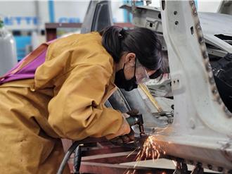 全國技能競賽備戰 中區賽冠軍再戰汽車板金職類