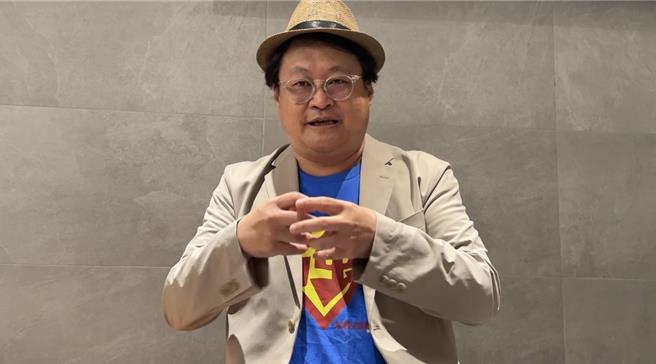 趙自強談到昔日同門唐治平很不捨。（王思穎攝）