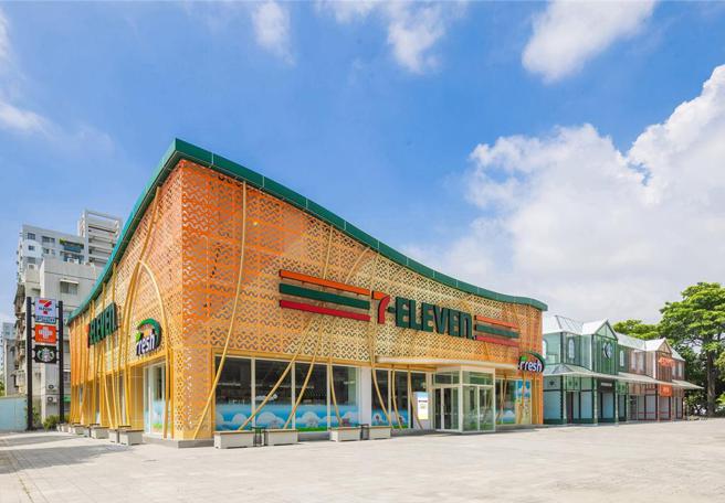 统一台湾7-ELEVEN第7000店落脚台南首府店。图／7-ELEVEN提供
