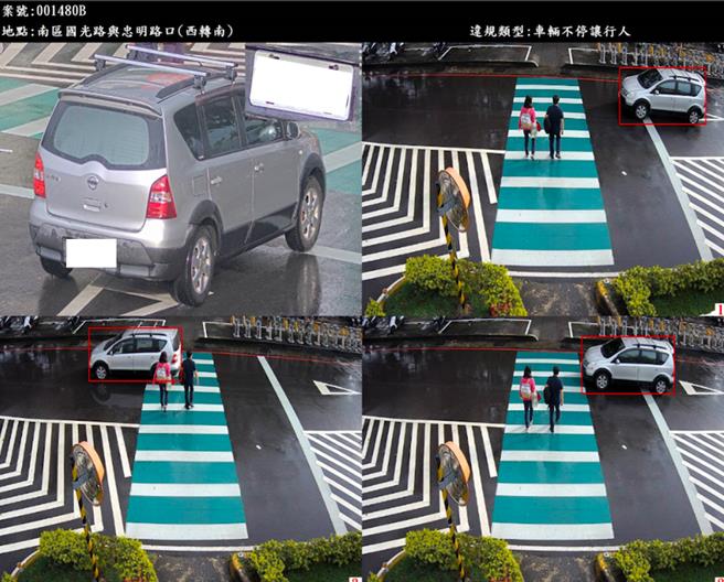 台中市原有20处路口科技执法，自113年7月1日起新增21处，总计有41处路口科技执法，警方呼吁民眾遵守交通规则，维护自身及其他用路人的安全。（台中市交通警察大队提供／李易昌台中传真