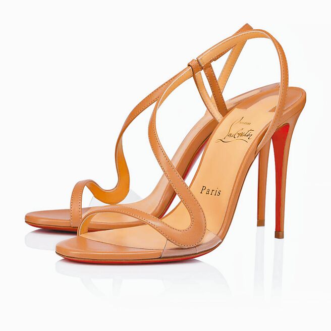 CL Rosalie裸色高跟鞋，售價3萬1500元。（Christian Louboutin提供）