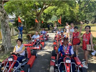 饒慶鈴部落尬車 延平鄉長余光雄：比照F1賽車封街